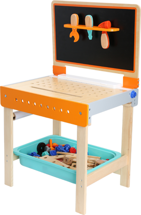 Children's Workbench with Drawing Table
