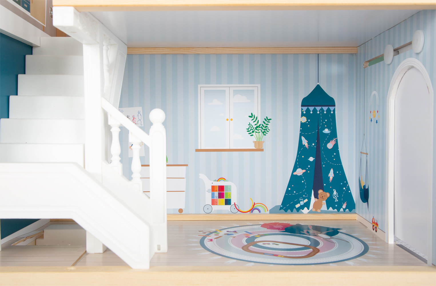Acheter Small Foot - Maison de poupée Villa urbaine en bois avec meubles,  9dlg. en ligne?
